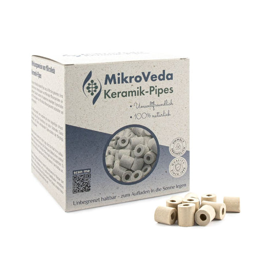 Effektive Mikroorganismen Keramik grau Roehrchen 500g