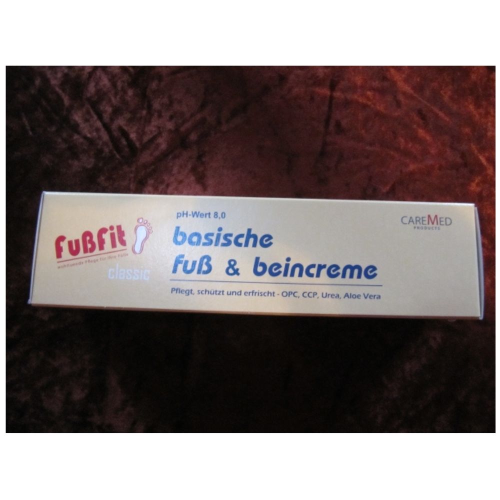 Caremed basische Fuss-und Beincreme 150 g