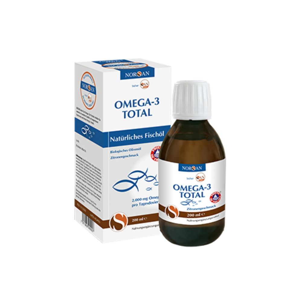 Omega-3 TOTAL Fischöl 200 ml Flasche