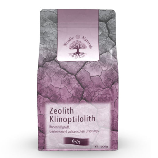 Zeolith Pulver fein zermahlen