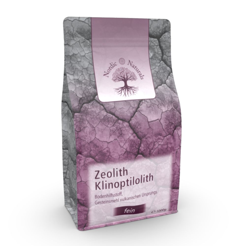 Zeolith Pulver fein zermahlen